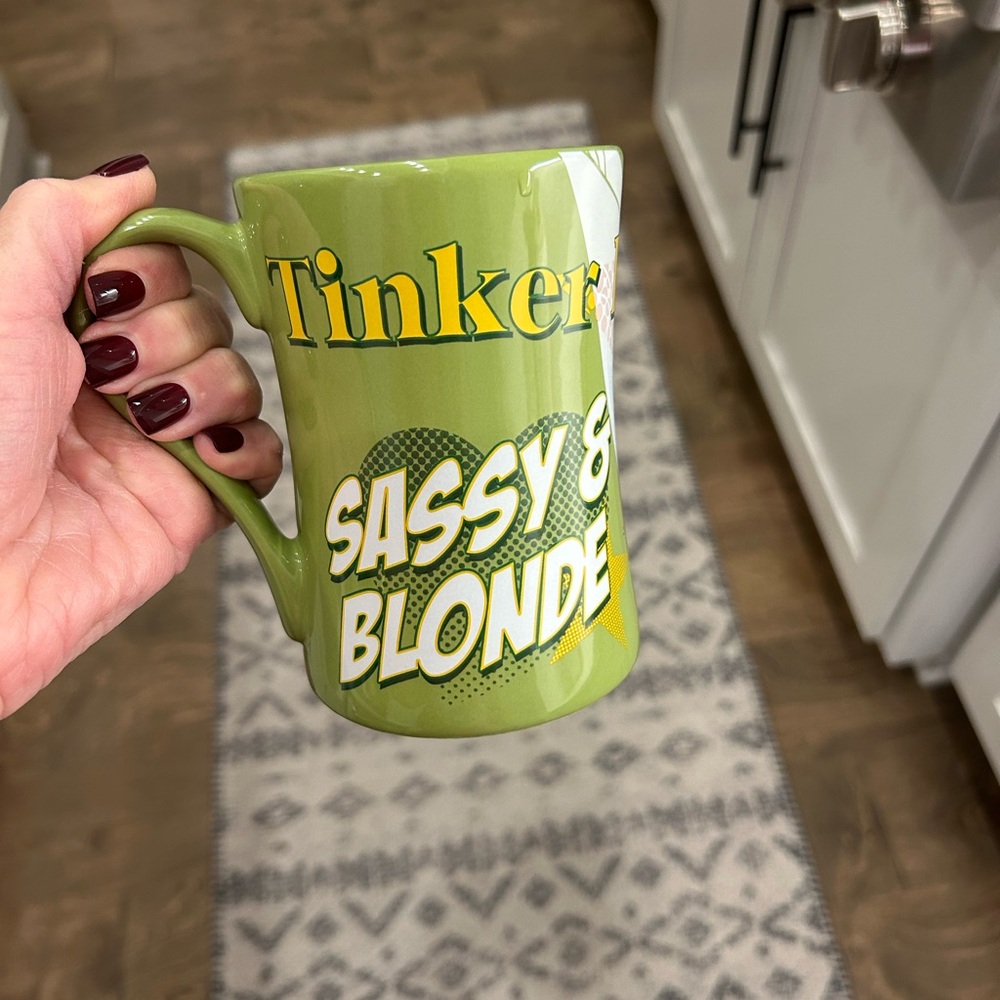 New Disney Tinker bell Mug - Sassy & Blonde